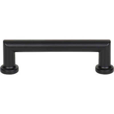 Top Knobs Morris Pull 3 3/4" c-c in Flat Black