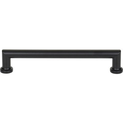 Top Knobs Morris Pull 6 5/16" c-c in Flat Black