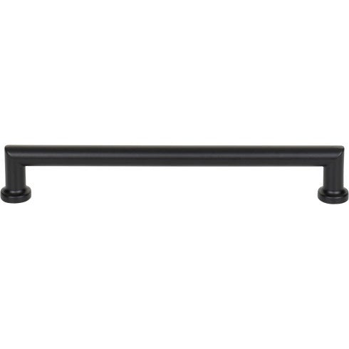 Top Knobs Morris Pull 7 9/16" c-c in Flat Black