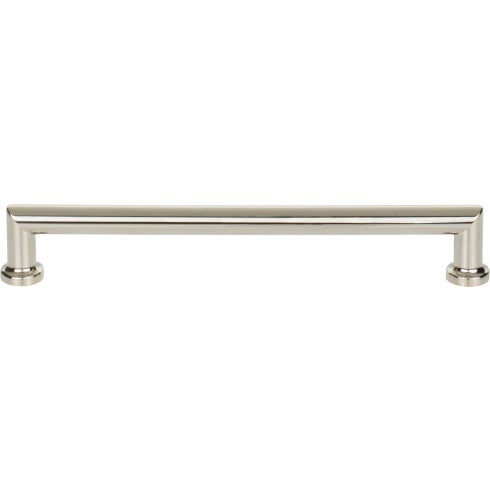 Top Knobs Morris Pull 7 9/16" c-c in Polished Nickel