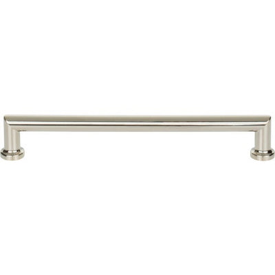 Top Knobs Morris Pull 7 9/16" c-c in Polished Nickel