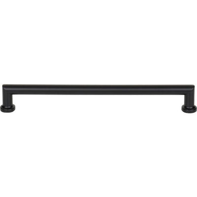 Top Knobs Morris Pull 8 13/16" c-c in Flat Black