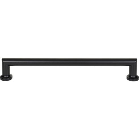 Top Knobs Morris Pull 12" c-c Appliance Pull in Flat Black