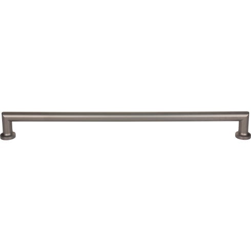 Top Knobs Morris Pull 18" c-c Appliance Pull in Ash Gray