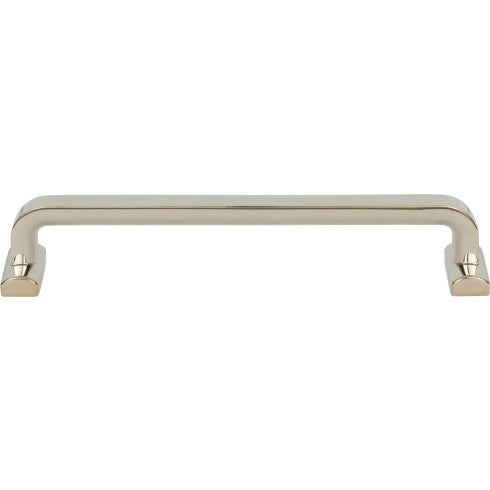 Top Knobs Harrison Pull 6 5/16" c-c in Polished Nickel