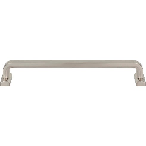 Top Knobs Harrison Pull 7 9/16" c-c in Brushed Satin Nickel