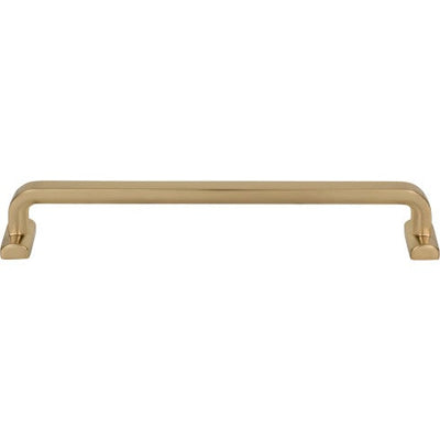Top Knobs Harrison Pull 7 9/16" c-c in Honey Bronze