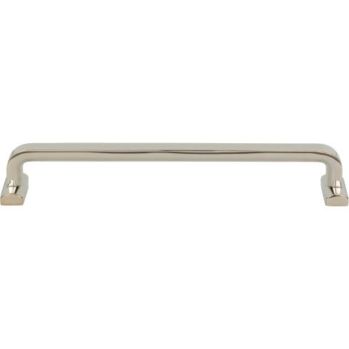 Top Knobs Harrison Pull 7 9/16" c-c in Polished Nickel