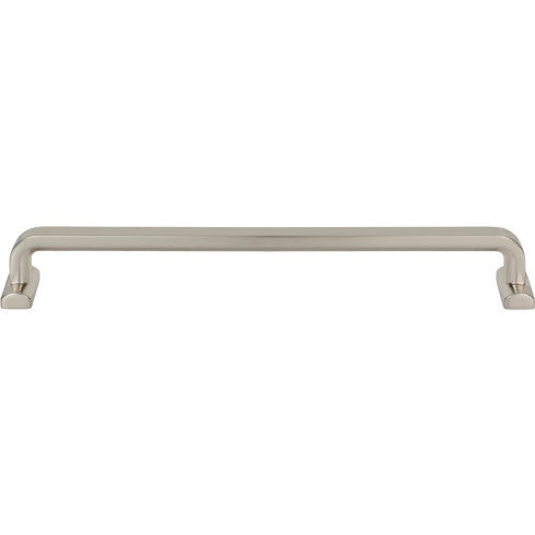 Top Knobs Harrison Pull 8 13/16" c-c in Brushed Satin Nickel