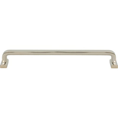 Top Knobs Harrison Pull 8 13/16" c-c in Polished Nickel