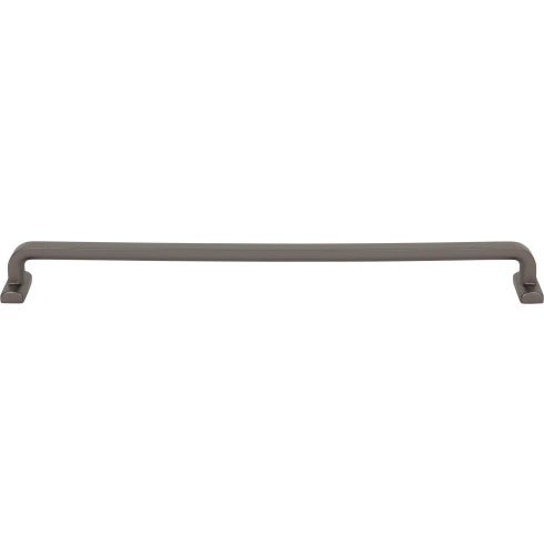 Top Knobs Harrison Pull 12" c-c in Ash Gray