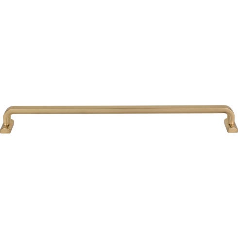 Top Knobs Harrison Pull 12" c-c in Honey Bronze