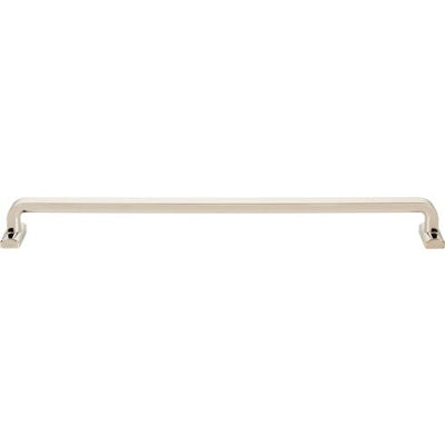 Top Knobs Harrison Pull 12" c-c in Polished Nickel