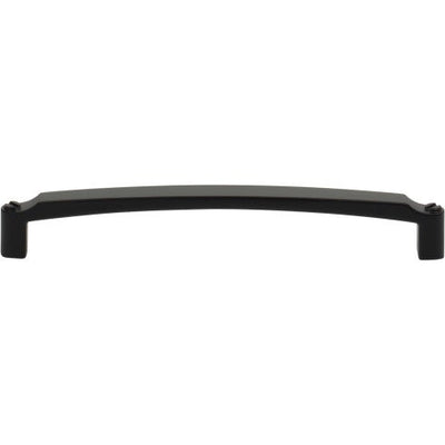 Top Knobs Haddonfield Pull 6 5/16" c-c in Flat Black