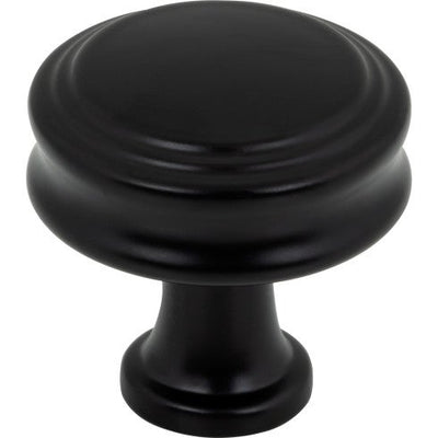 Top Knobs Coddington Knob 1 1/4" in Flat Black