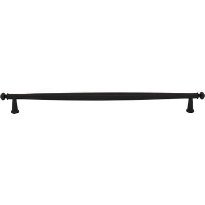 Top Knobs Coddington Pull 12" c-c in Flat Black
