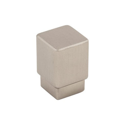 Top Knobs Tapered Square Knob 3/4" in Brushed Satin Nickel