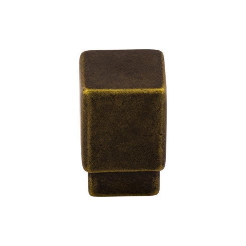 Top Knobs Tapered Square Knob 3/4" in German Bronze
