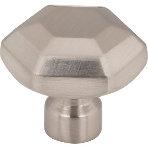 Top Knobs Dustin Knob 1 1/4" in Brushed Satin Nickel
