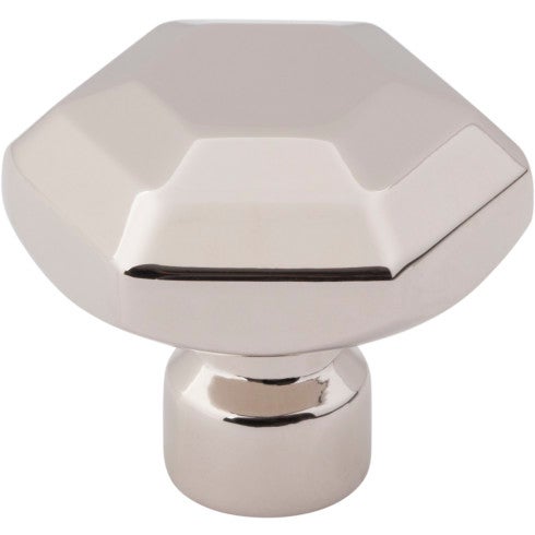 Top Knobs Dustin Knob 1 1/4" in Polished Nickel