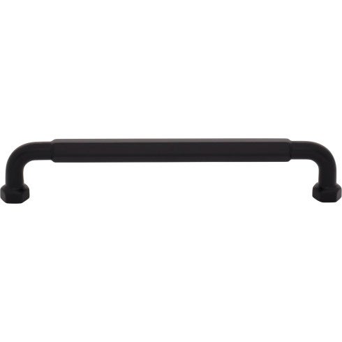 Top Knobs Dustin Pull 6 5/16" c-c in Flat Black