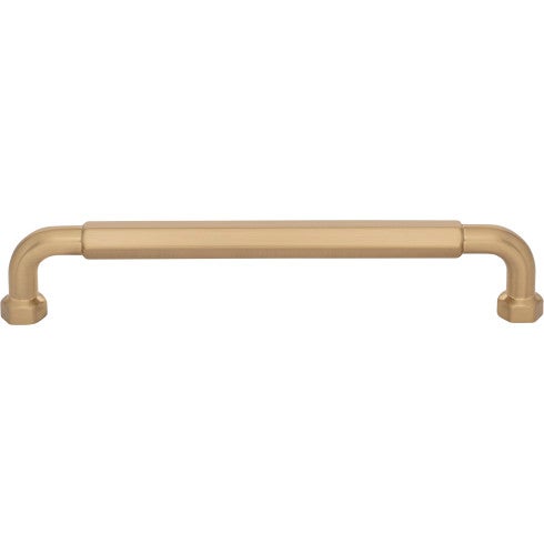 Top Knobs Dustin Pull 6 5/16" c-c in Honey Bronze