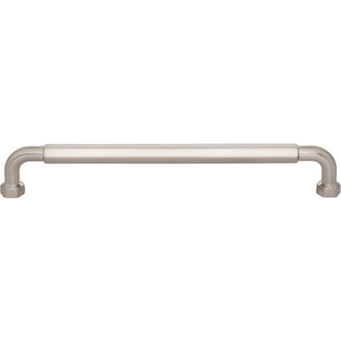 Top Knobs Dustin Pull 7 9/16" c-c in Brushed Satin Nickel