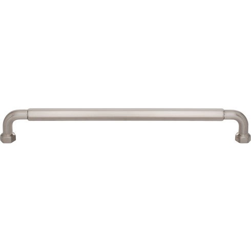 Top Knobs Dustin Pull 8 13/16" c-c in Brushed Satin Nickel