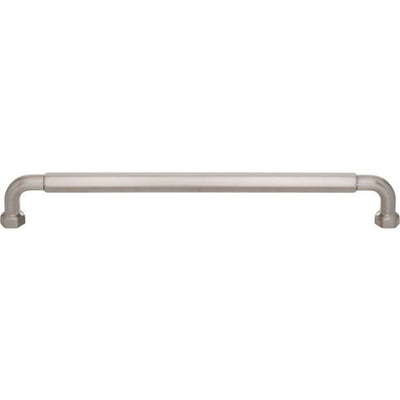 Top Knobs Dustin Pull 8 13/16" c-c in Brushed Satin Nickel