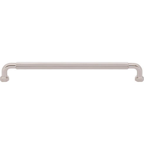 Top Knobs Dustin Pull 8 13/16" c-c in Polished Nickel