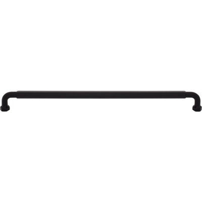 Top Knobs Dustin Pull 12" c-c in Flat Black