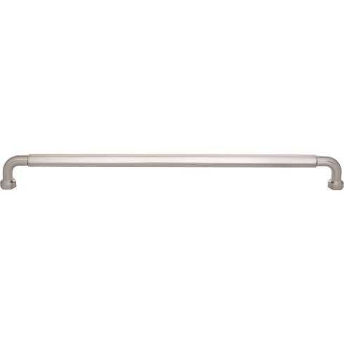 Top Knobs Dustin Pull 12" c-c in Brushed Satin Nickel