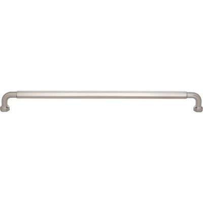 Top Knobs Dustin Pull 12" c-c in Brushed Satin Nickel