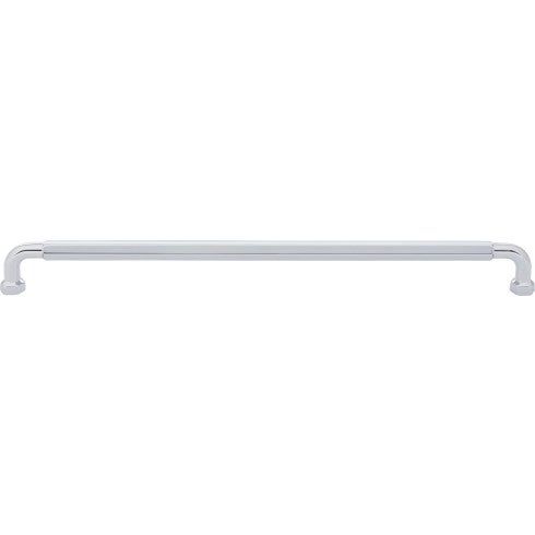 Top Knobs Dustin Pull 12" c-c in Polished Chrome
