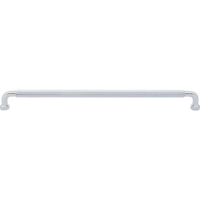 Top Knobs Dustin Pull 12" c-c in Polished Chrome