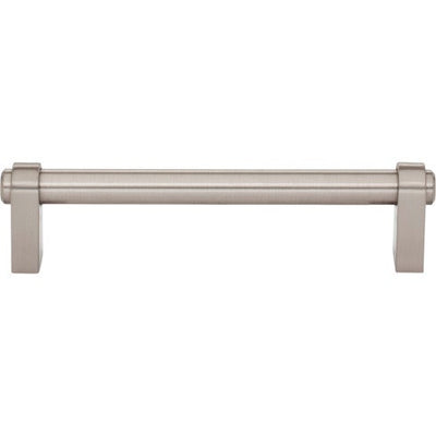 Top Knobs Lawrence Pull 5 1/16" c-c in Brushed Satin Nickel