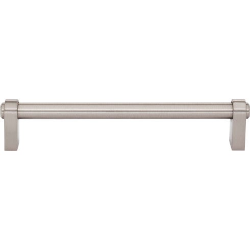 Top Knobs Lawrence Pull 6 5/16" c-c in Brushed Satin Nickel