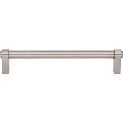 Top Knobs Lawrence Pull 6 5/16" c-c in Brushed Satin Nickel
