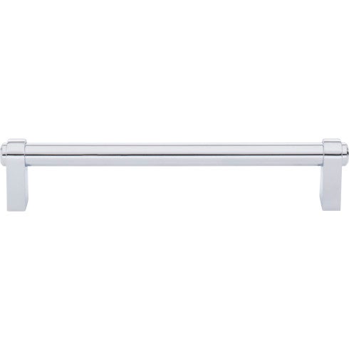 Top Knobs Lawrence Pull 6 5/16" c-c in Polished Chrome