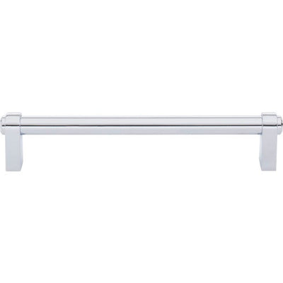 Top Knobs Lawrence Pull 6 5/16" c-c in Polished Chrome