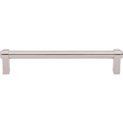 Top Knobs Lawrence Pull 6 5/16" c-c in Polished Nickel