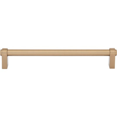 Top Knobs Lawrence Pull 7 9/16" c-c in Honey Bronze