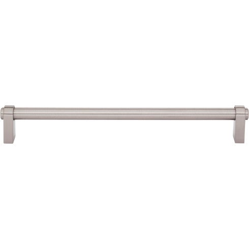 Top Knobs Lawrence Pull 8 13/16" c-c in Brushed Satin Nickel