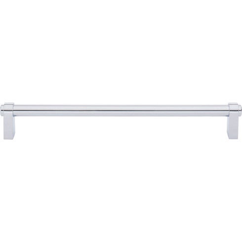 Top Knobs Lawrence Pull 8 13/16" c-c in Polished Chrome