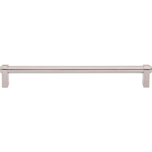 Top Knobs Lawrence Pull 8 13/16" c-c in Polished Nickel