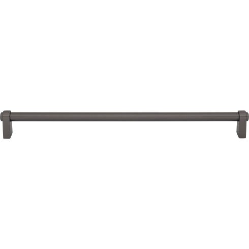 Top Knobs Lawrence Pull 12" c-c in Ash Gray