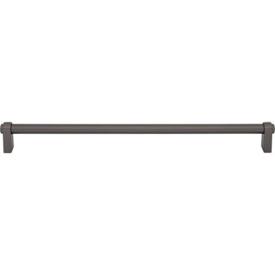 Top Knobs Lawrence Pull 12" c-c in Ash Gray