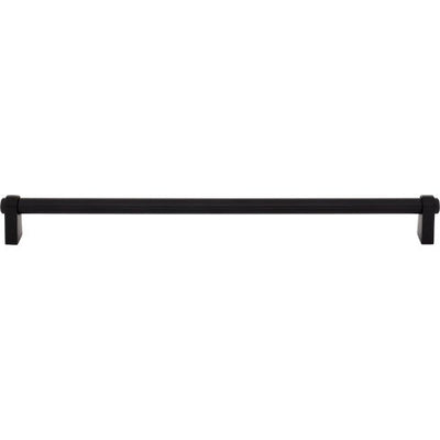 Top Knobs Lawrence Pull 12" c-c in Flat Black