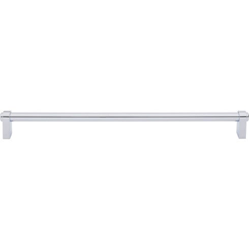 Top Knobs Lawrence Pull 12" c-c in Polished Chrome