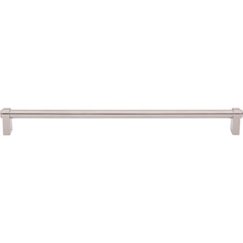 Top Knobs Lawrence Pull 12" c-c in Polished Nickel